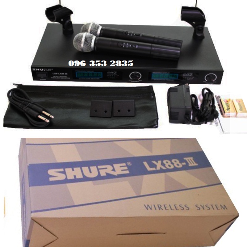 MICRO KHONG DAY SHURE LX88 III